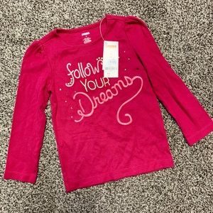 Gymboree star of the show pink shirt size 4 NWT